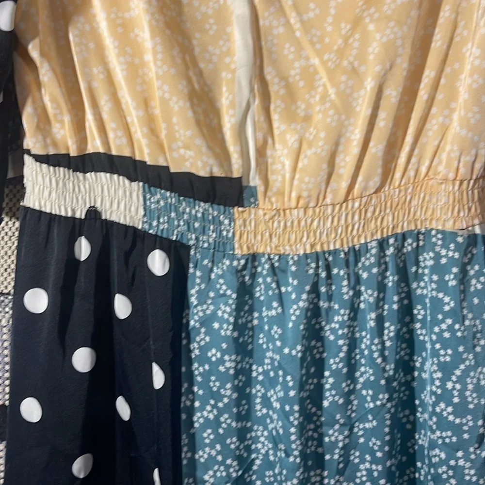 Lulus mixed pattern dress! - Picture 6 of 8